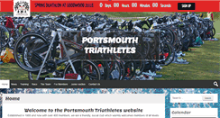 Desktop Screenshot of portsmouthtriathletes.co.uk